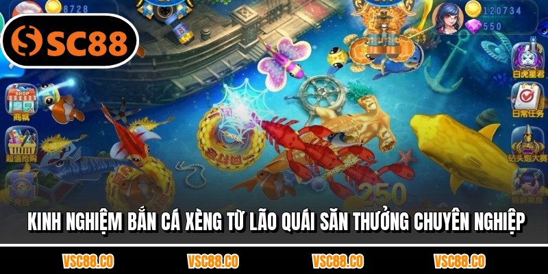 Kinh Nghiệm Bắn Cá Xèng Từ Lão Quái Săn Thưởng Chuyên Nghiệp